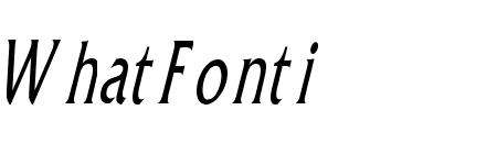 Franco Thin Italic