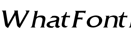 Franco Wide Italic