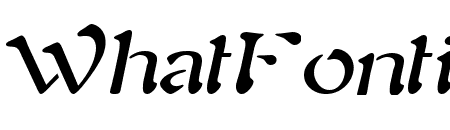 Freedom 9 Wide Italic
