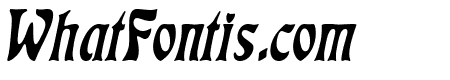Freedom Condensed Italic