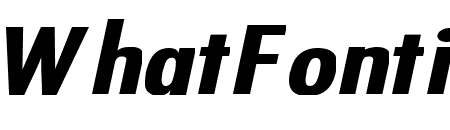 Fuji Extended Bold Italic