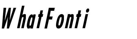 Fuji Thin Bold Italic