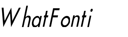 Fusi Condensed Italic
