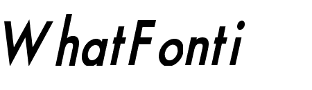 Fusi Condensed Bold Italic