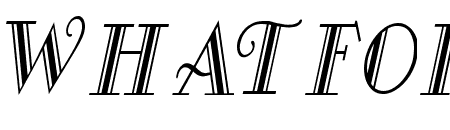 Gallery Condensed Italic