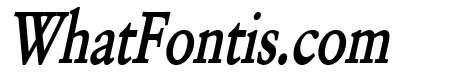 Garrick Thin Bold Italic