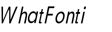 Geo 579 Thin Italic
