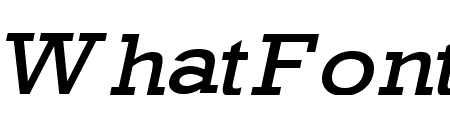 Geo 986 Wide Italic