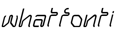 Hanger Italic