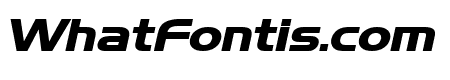 Hanzel Wide Bold Italic