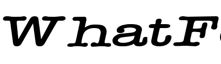 Headline Extended BoldItalic