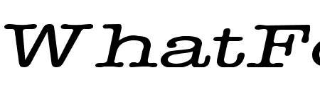 Headline Extended Italic