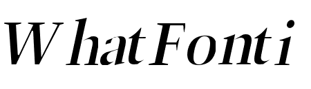 Horn Wide Italic