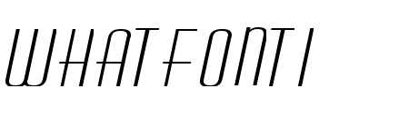 Hustle Extended Italic