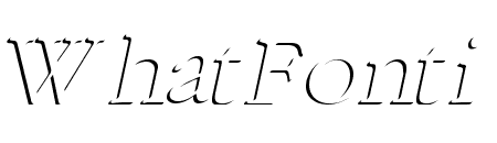 Indent Italic