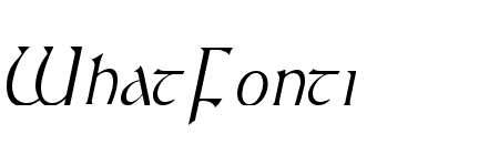Kelt Condensed Italic