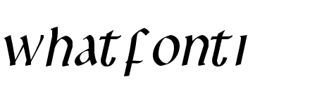 Leo Condensed Italic