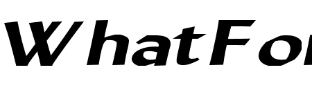 Lynda Extended Bold Italic