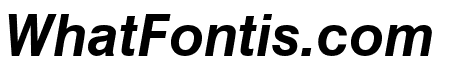 Geneva Bold Oblique