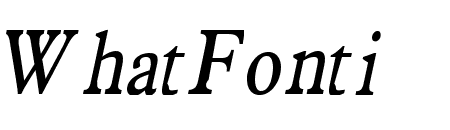 Nadine Condensed Italic
