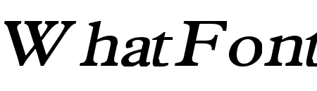 Nadine Wide Italic