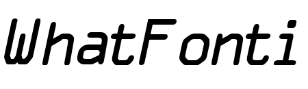Optical A Italic