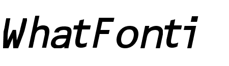 Optical B Italic