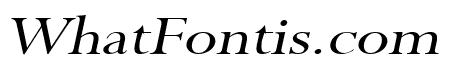 Rapid Wide Italic