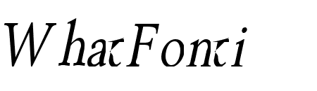 Revive 8 Condensed Italic