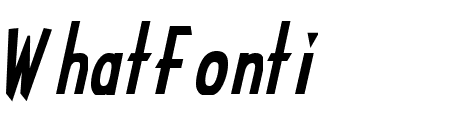 Tech Bold Italic