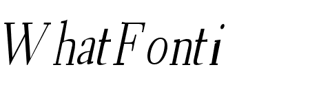 Transit 2 Condensed Italic