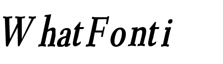 Transit Condensed BoldItalic