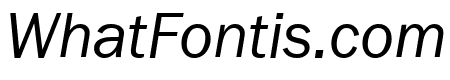 FranklinGothic-BookItalic