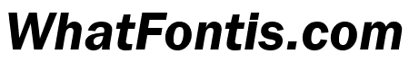 FranklinGothic-DemiItalic