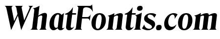 DenverSerial-Xbold-Italic