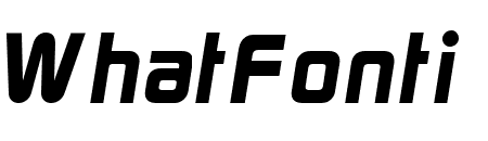 DigitalSerial-Xbold-Italic