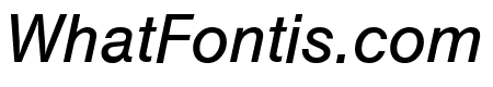 Sans-Italic