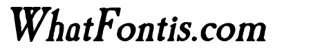 Caslon Antique Bold Italic