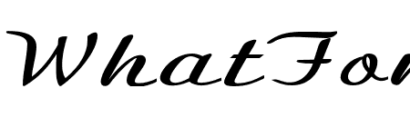 BanksScript-ExtraexpandedBold