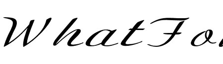 BanksScript-ExtraexpandedItalic