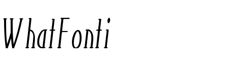 Tunic-ExtracondensedItalic