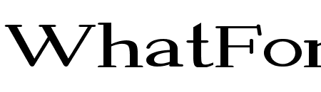 Wentworth-ExtraexpandedBold
