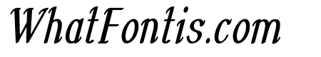Wiggle-CondensedItalic