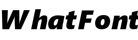 Segoe UI Black Italic