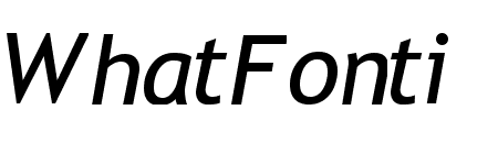 Trebuchet MS Italic