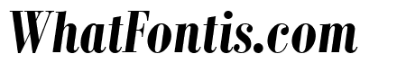 Bodoni MT Condensed Bold Italic
