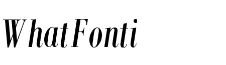 Bodoni MT Condensed Italic