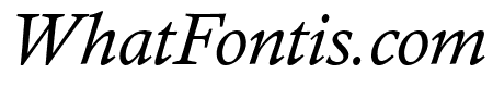 Calisto MT Italic