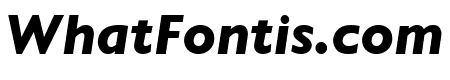 Gill Sans Bold Italic