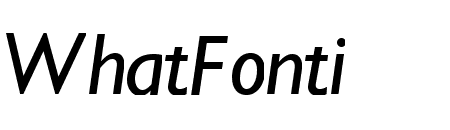 Gill Sans Italic